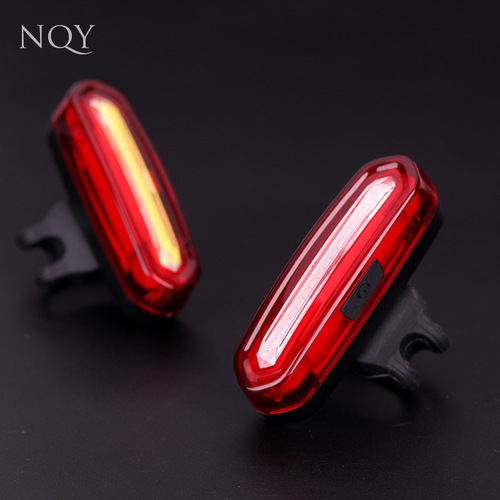 Bicycle Tail Light USB Charging Warning Light Sirius Tail Light Cycling Accessories Charging LED Bicycle Night Riding Light