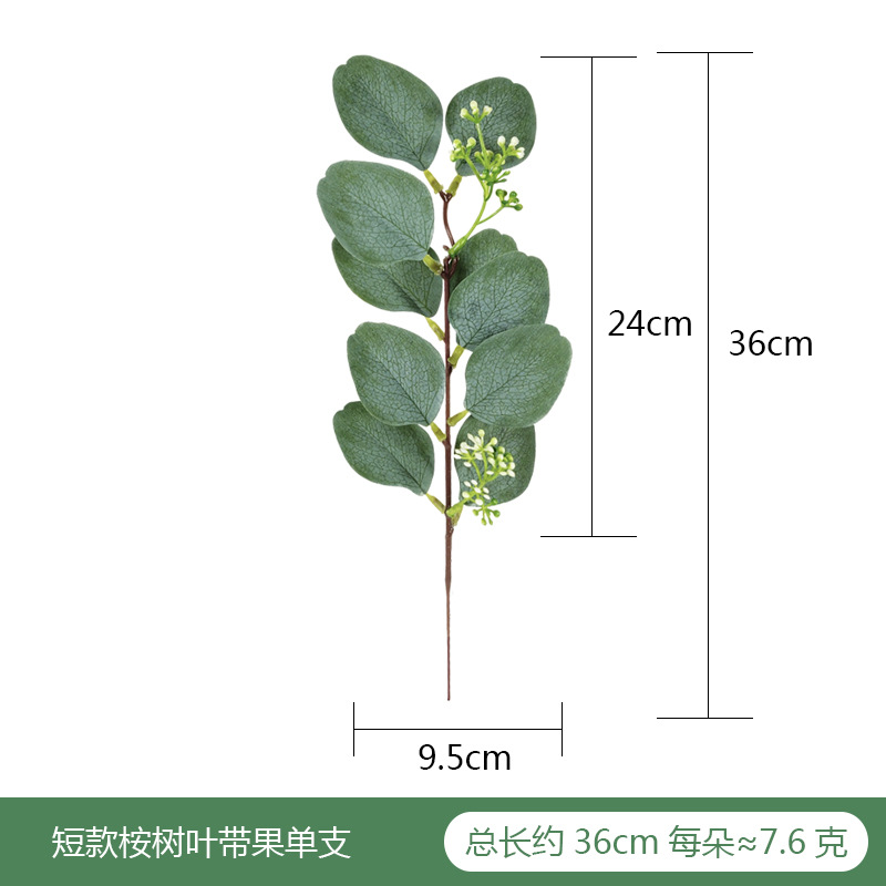 短款桉树叶带果单支SKU