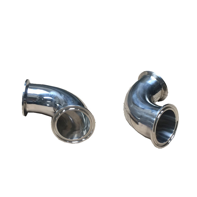 ����ʽ��������ͷ304�����90�ȿ�װ��ͷ sanitary clamp elbows