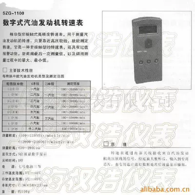 Digital Type tachometer