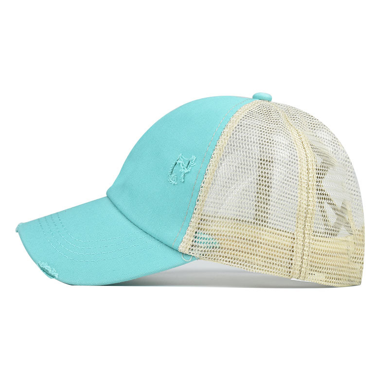 Women's Casual Simple Style Solid Color Curved Eaves Baseball Cap display picture 11