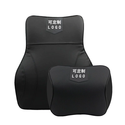 Waist support – suitable for Cadillac car waist - 3d-headrest-long-lumbar-support-suit-cadillac-black