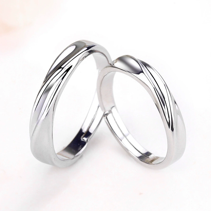 Ring, diamond jewelry, Korean style, simple and elegant design, for beloved