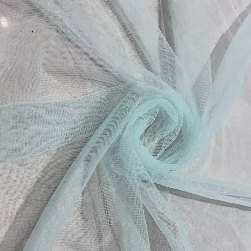 厂家供应 米兰网特密锦纶网纱布网眼布裙纱女装服面料