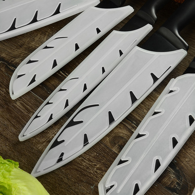 Stainless steel knife Plastic Pocket white Thousands of birds tool smart cover Fruit knife Chef Knife kitchen knife Scabbard