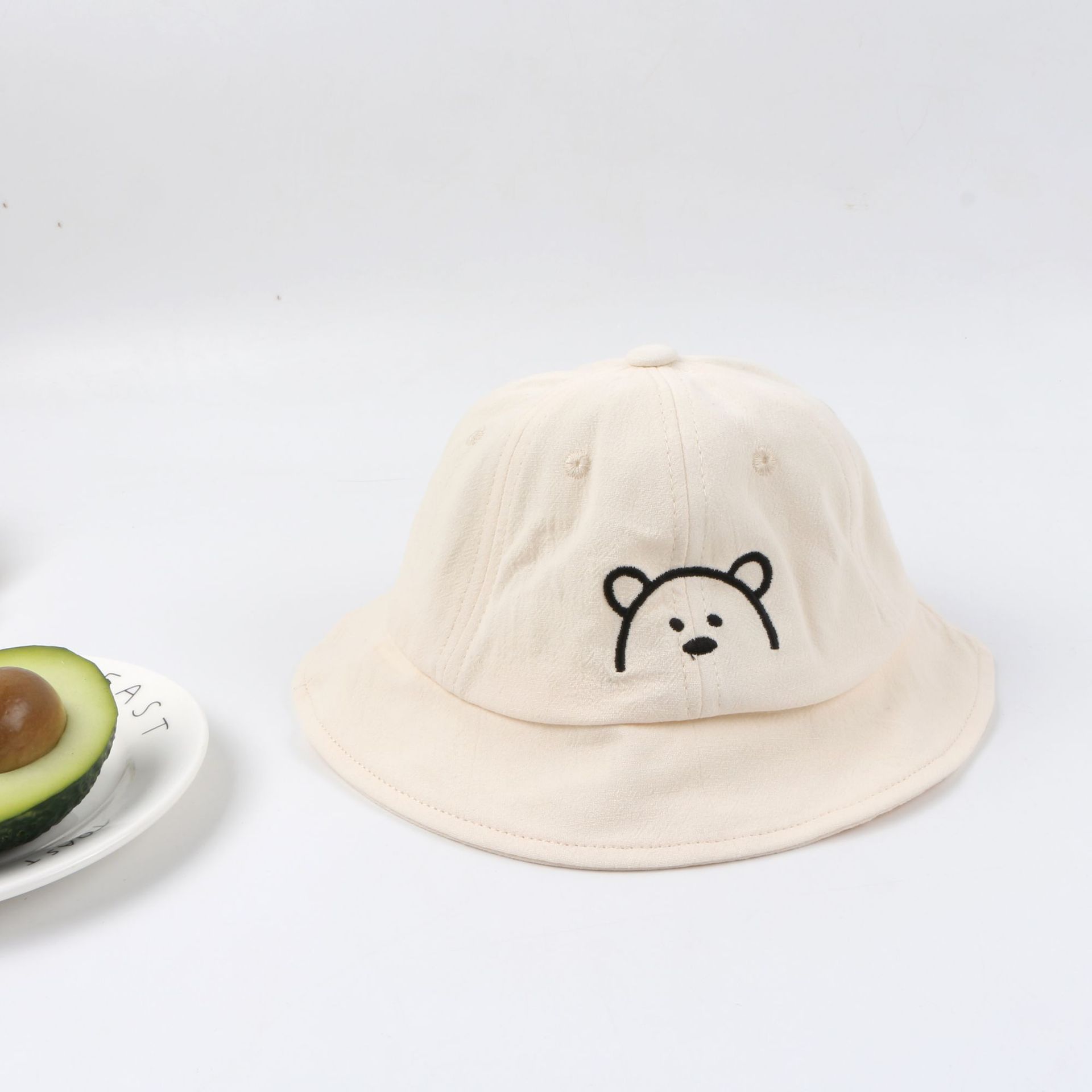 Children's Fisherman Hat Thin Section Japanese Harajuku Style Boys And Girls Hat Cartoon Printing Baby Hat Basin Hat Wholesale Nihaojewelry display picture 4