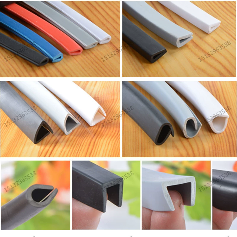 Устойчивая к высоким температурам U-образная уплотнительная лента Боксерская угловая уплотнительная лента с защитой от столкновений стеклянная защитная полоса декоративная полоса