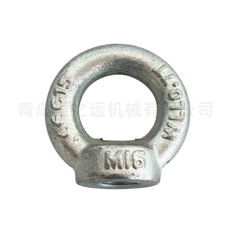 青岛厂家批发吊环 船用链条起重吊环螺母 用途广 货号齐全