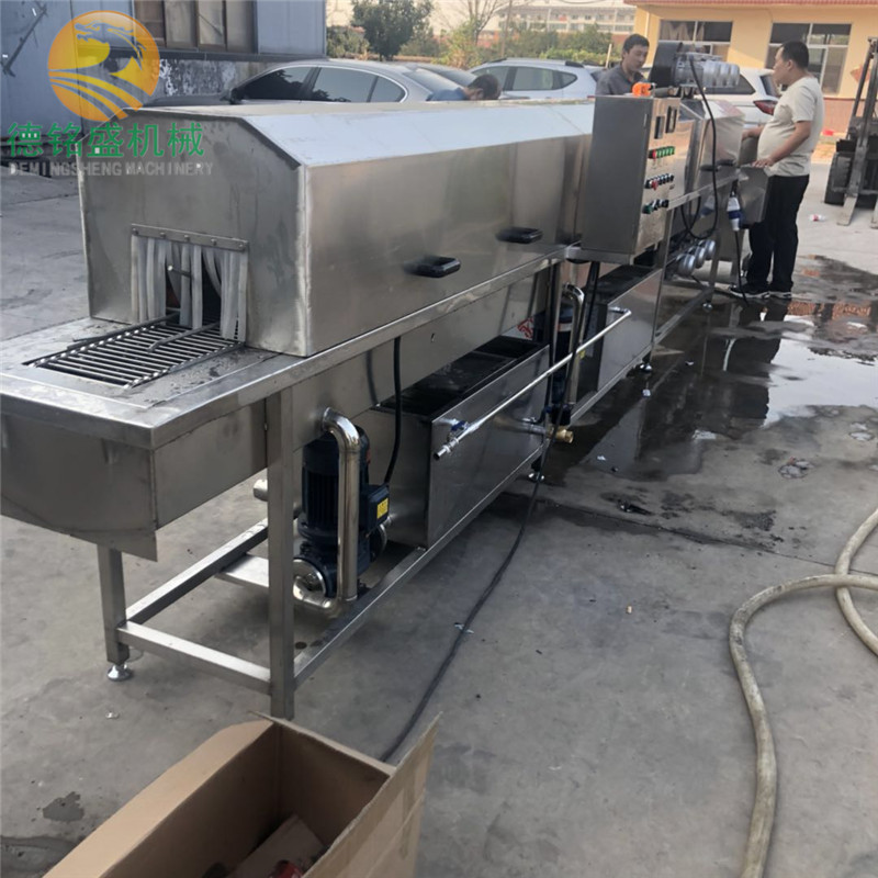 纯化出售瓶子清洗机 各种玻璃瓶清洗设备 马口铁罐清洗风干一体机