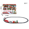 factory Supplying Christmas children Toys Electric track train lighting music gift puddle jumper Toys Foreign trade