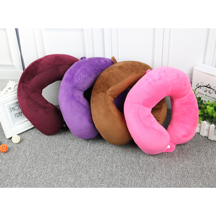 旅行U型枕记忆棉枕男女趴睡午睡枕商务飞机旅途靠枕舒适PP棉|ms