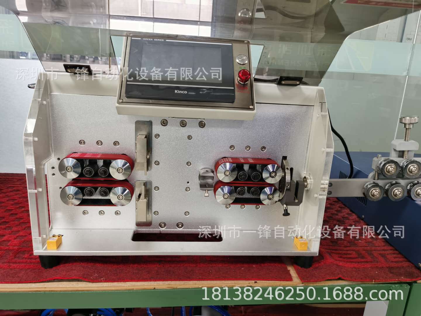 70平方全自动电脑剥线机粗电缆线护套线皮带式送线机自动剥线机