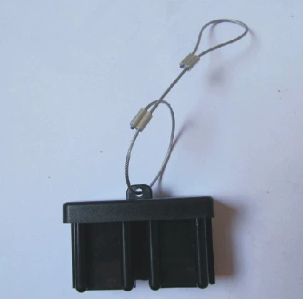 Соединитель черный красный пылезащитный колпачок 50А 600V жесткий пылезащитный экран