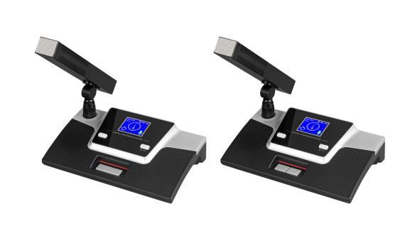 TAISHIYIN台视音9986有线数字手拉手会议系统带时钟显示