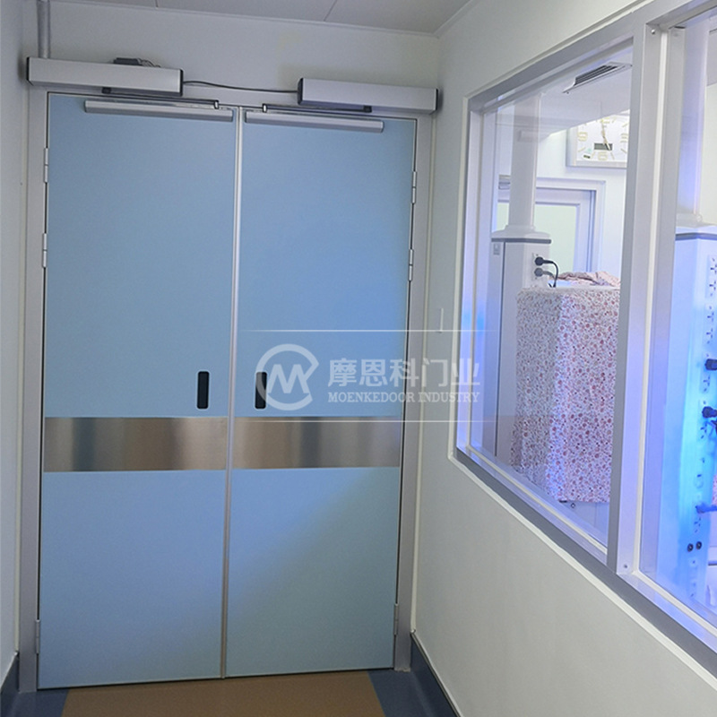 厂家直供医院病房门 医院自动门 子母门 医院手推门气密门-阿里巴巴