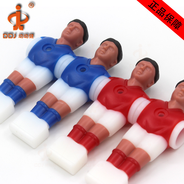 5529人形公仔包胶 红色-蓝衣6