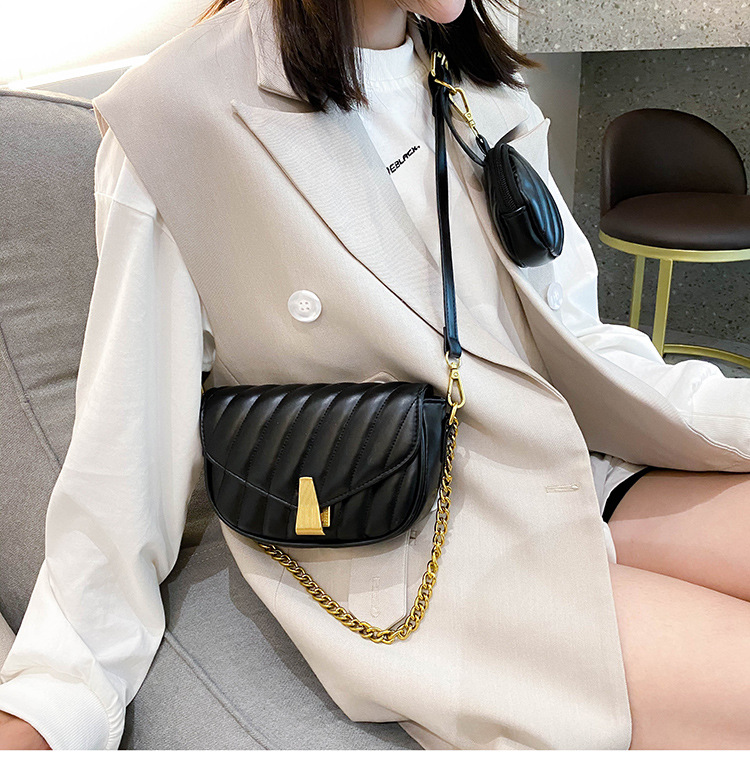 Saddle Bag White