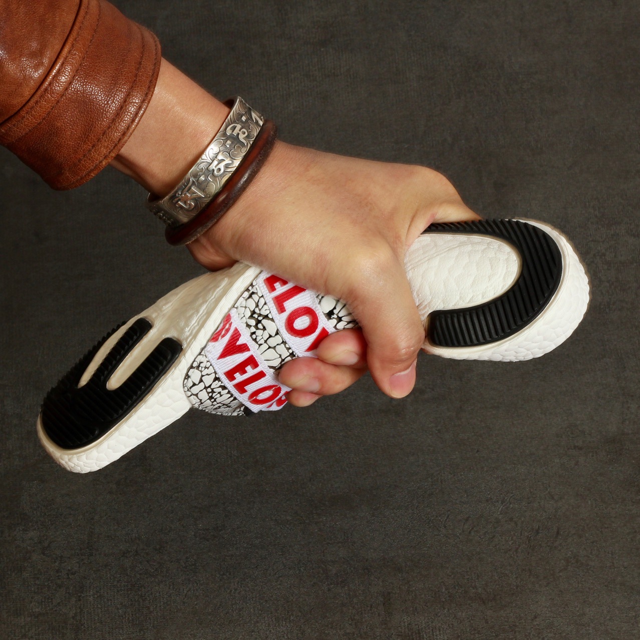 高端時尚軟底拖鞋爆米花情侶外穿街頭潮流拖鞋男女涼拖鞋運動拖鞋