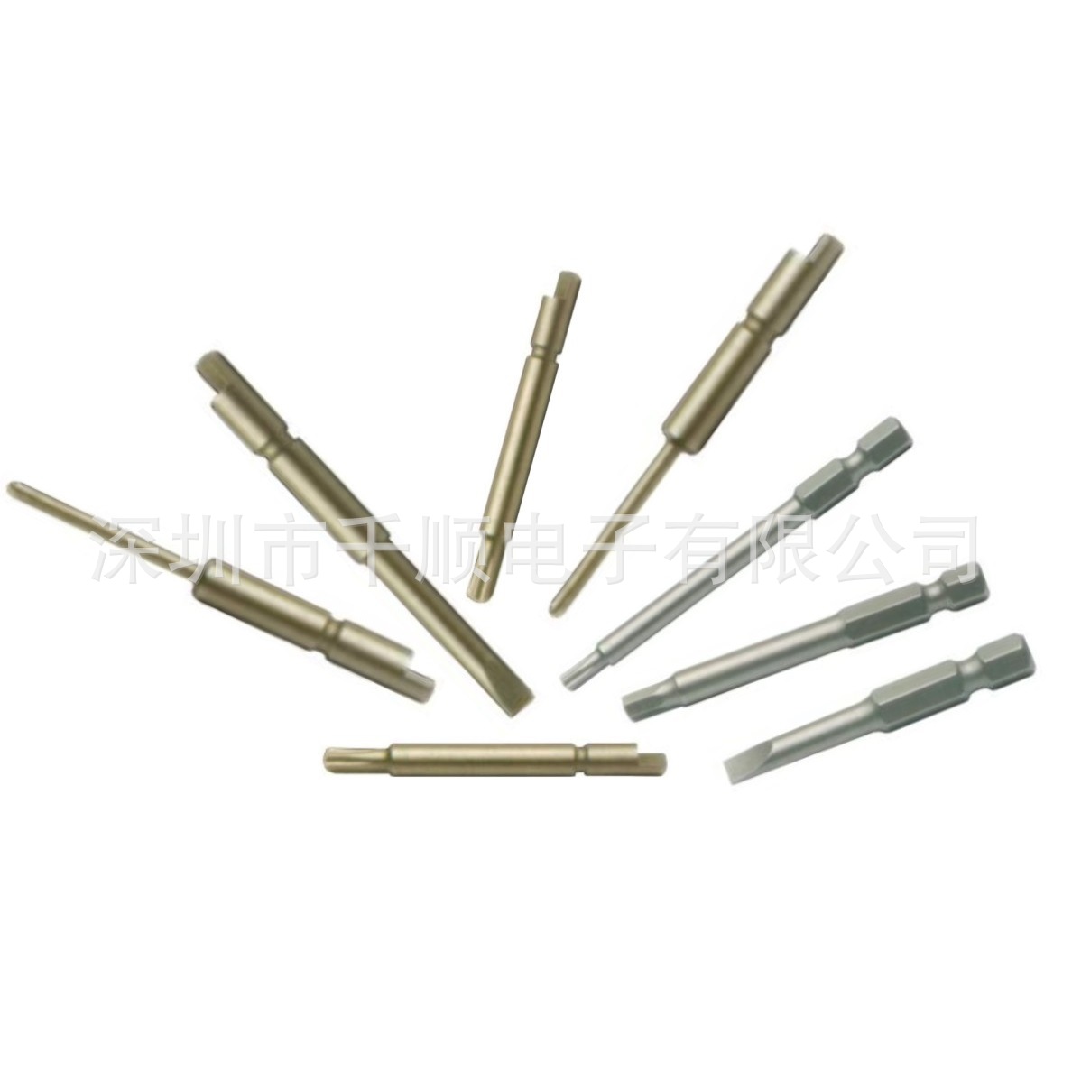 达威半圆尾缺电批头DELVO电动改锥电批咀 订付费打样做