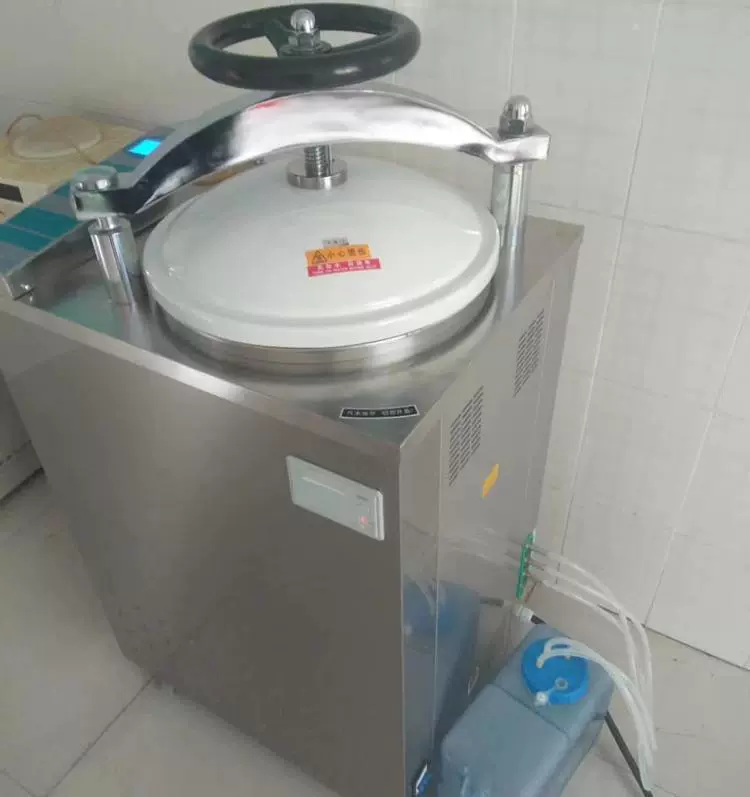 Стерилизатор из нержавеющей стали на 50 л - Вертикальный паровой стерилизатор - Стерилизатор вертикального давления LS-50HG цена