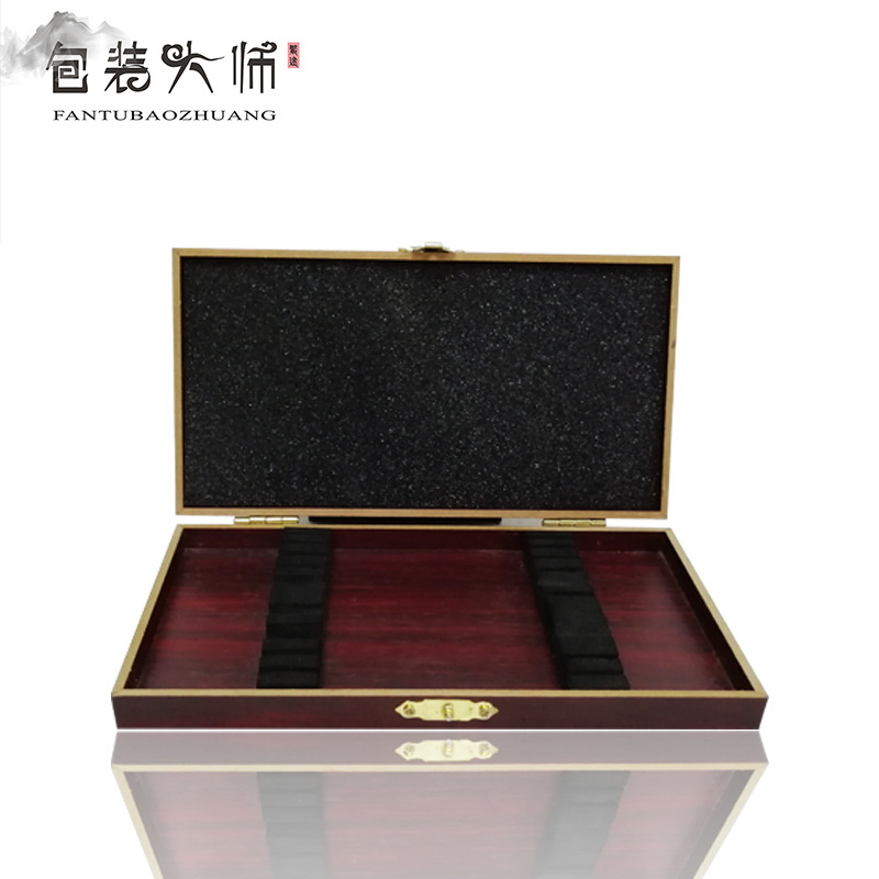 pvc木盒子定做 采耳工具套装盒 修脚刀木质礼盒 保健精油盒定制|ms