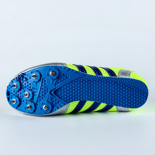Spike shoes track and field sprint sports men's sports outdoor spike shoes women's mid-length running long jump shoes high school entrance examination physical examination spike shoes