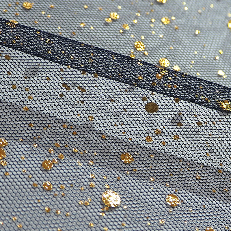 Fabricante de suministro de tamaño de punto estampado hexagonal tela de malla de punto desordenado tela de ropa infantil