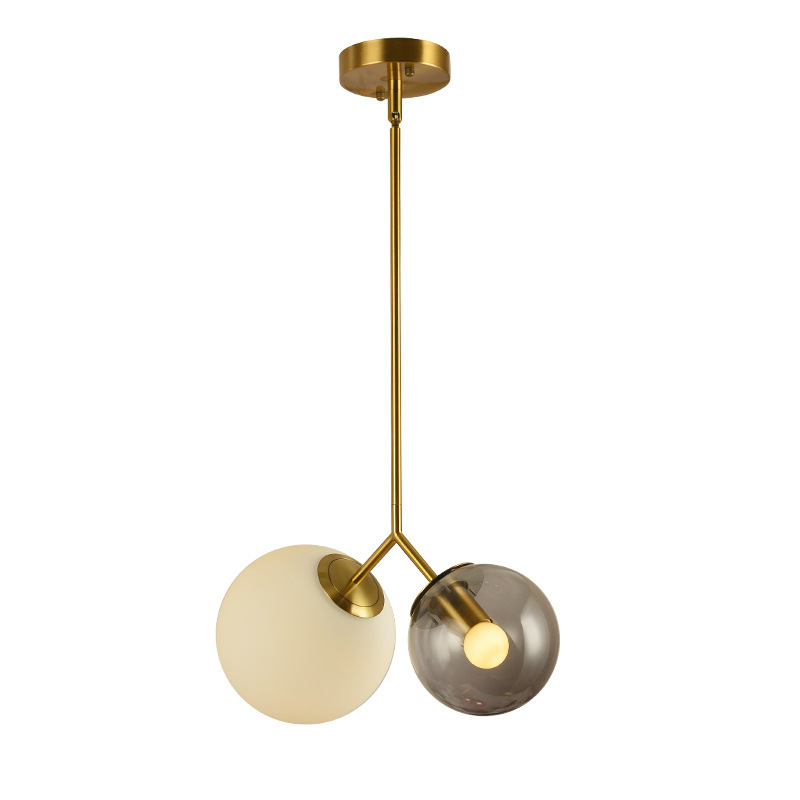 北欧led大气分子灯现代简约灯具客厅灯创意个性魔豆卧室餐厅吊灯