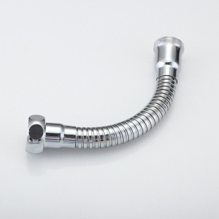 12cm15CM faucet extension tube bubbler stainless steel Universal shaped tube shower nozzle electroplating connecting pipe