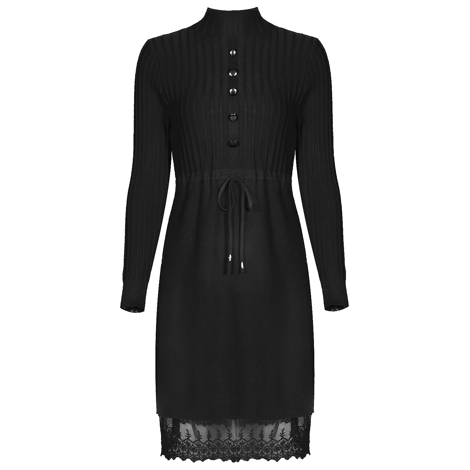 women s autumn and winter new fashion long sleeve knitted dress NSMY15952