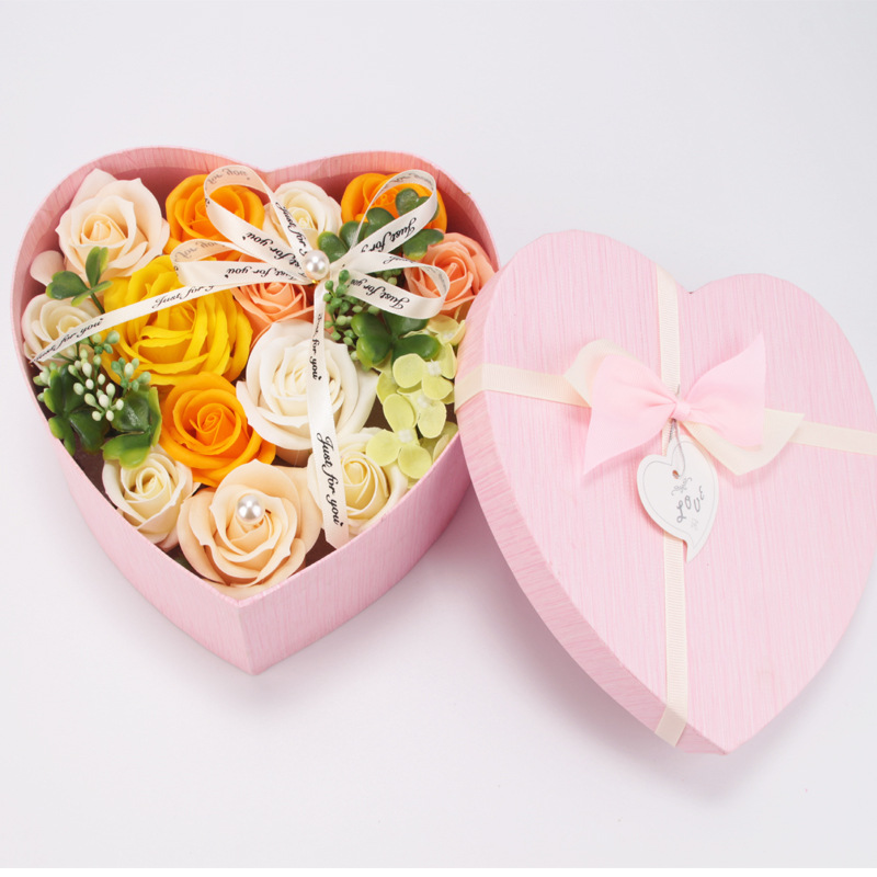 20年心形花盒 香槟5