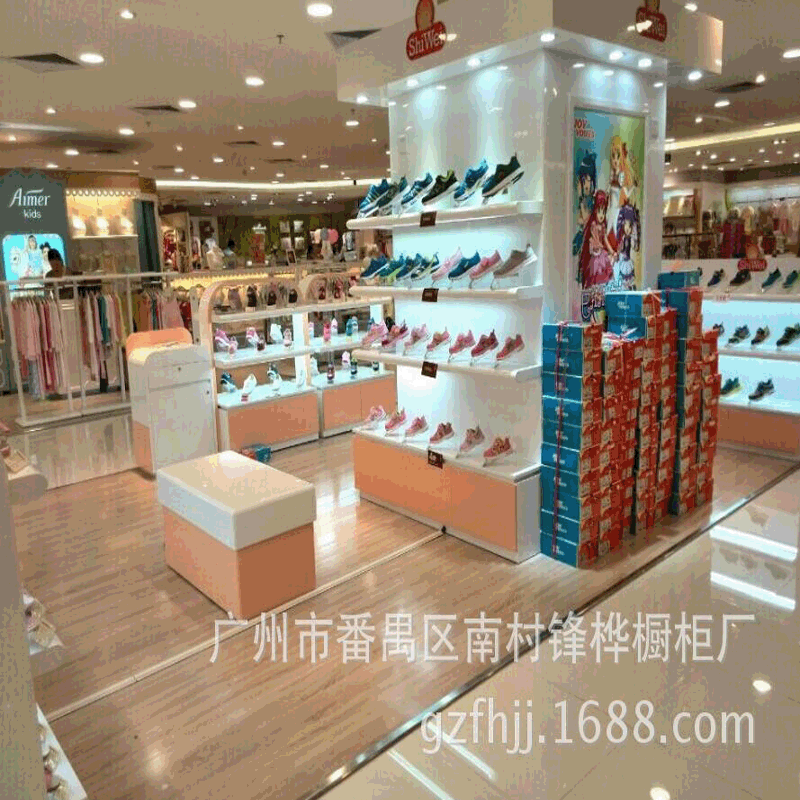 厂家生产玩具柜台童装展柜童装鞋帽展示柜奶瓶展柜游乐场展柜