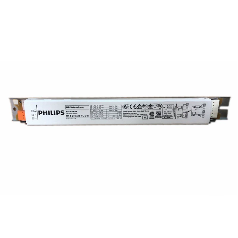 飞利浦 豪华电子镇流器 HF-P 1*14-35W/HFP 214-35W 铝壳 高频