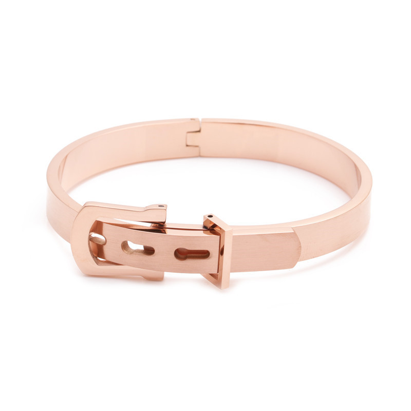 Fashion stainless steel Roman letter adjustable copper braided bracelet set