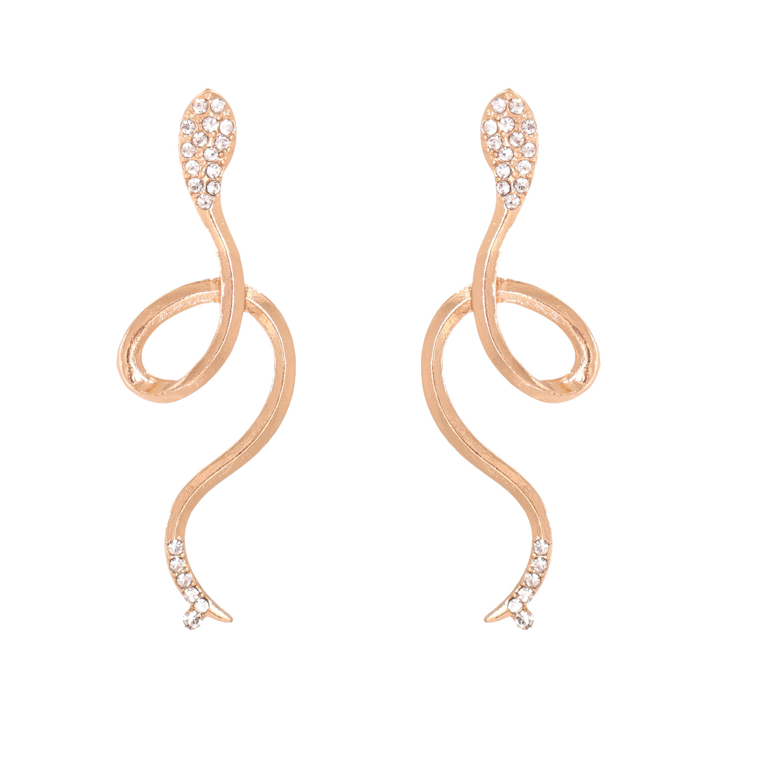 Simple  Exaggerated Snake-shaped Fashion Earrings display picture 2