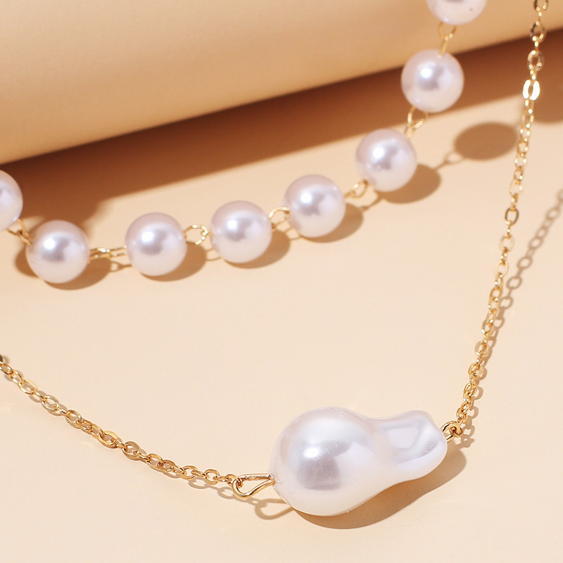 Retro  Pearl Necklace display picture 6