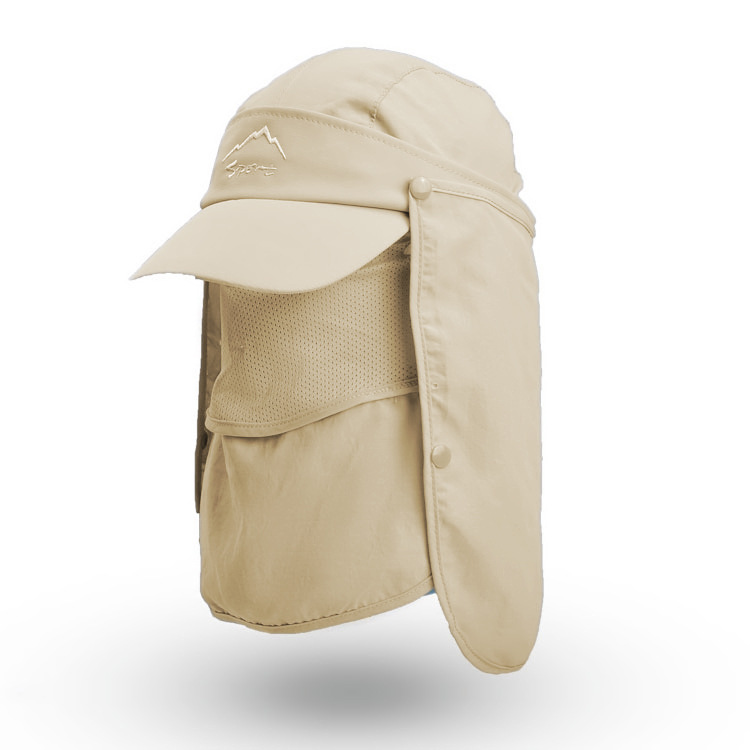 9071 Multi-functional Sun Hat Outdoor Fishing Hat Men's Sunscreen Hat Summer Quick-drying Hat Baseball Cap Male Cross-border