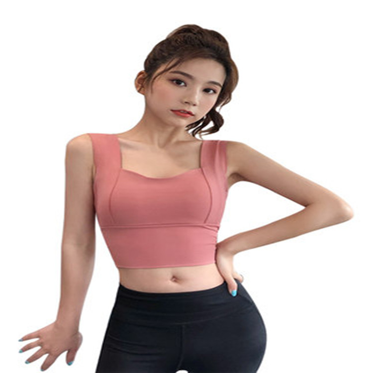 无缝运动文胸跑步健身亚马逊专供吸汗速干瑜伽文胸高强度运动内衣
