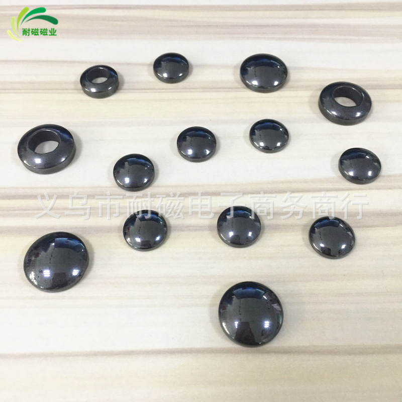 厂家供应抛光面包磁 磁疗保健磁铁 磁功能护膝腰保健用品黑色磁石