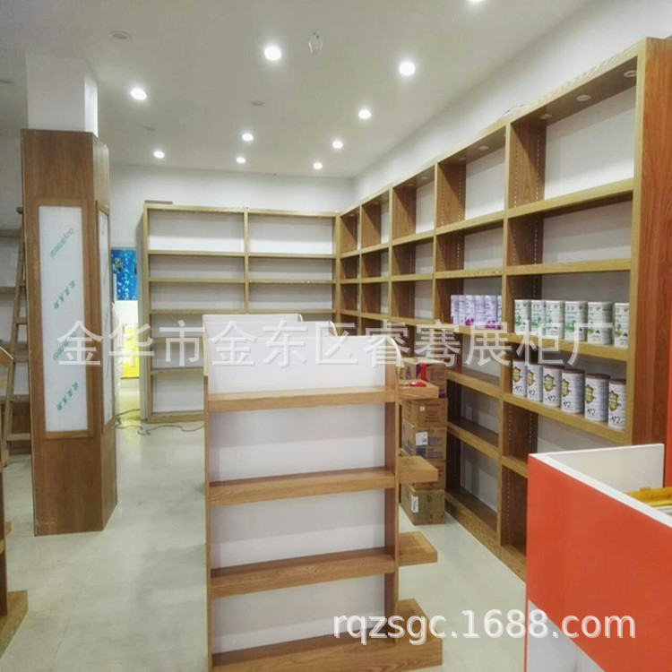 可定制货架木质 饰品中柜 广州展柜 烤漆展柜定做 厂家直销