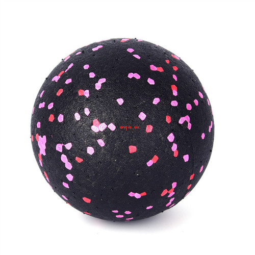 EVA fascia ball yoga foot massage ball muscle relaxation meridian ball fitness meridian handheld ball 8cm cross-border model