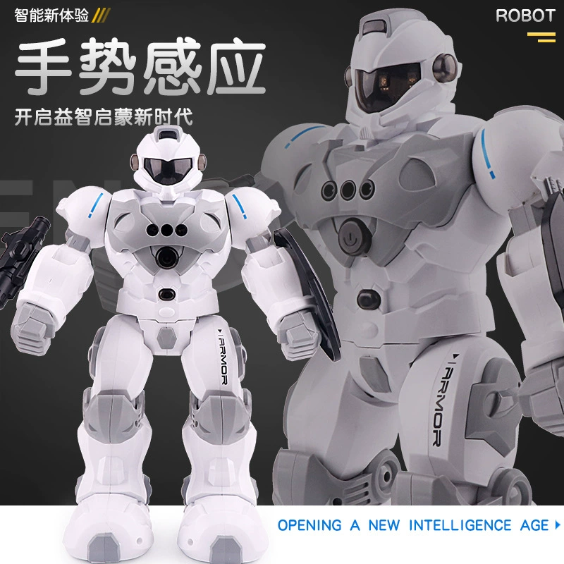 (Cross-border trading), smart universal robot for programming, induction electric smart toy, remote control, gestures sensing