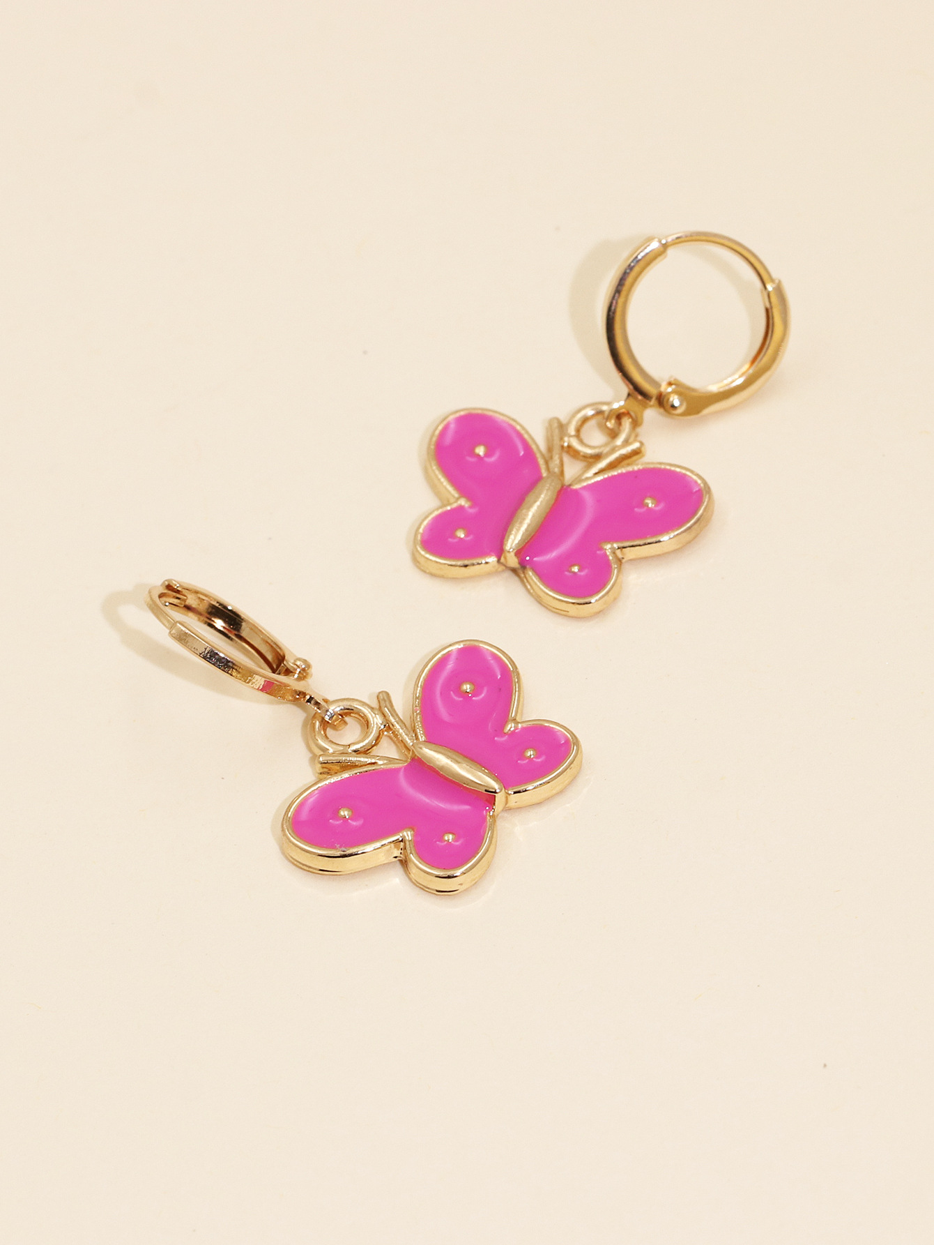 Fashion Butterfly Earrings Korean Temperament Elegant Butterfly Fresh Simple Earrings Wholesale display picture 22