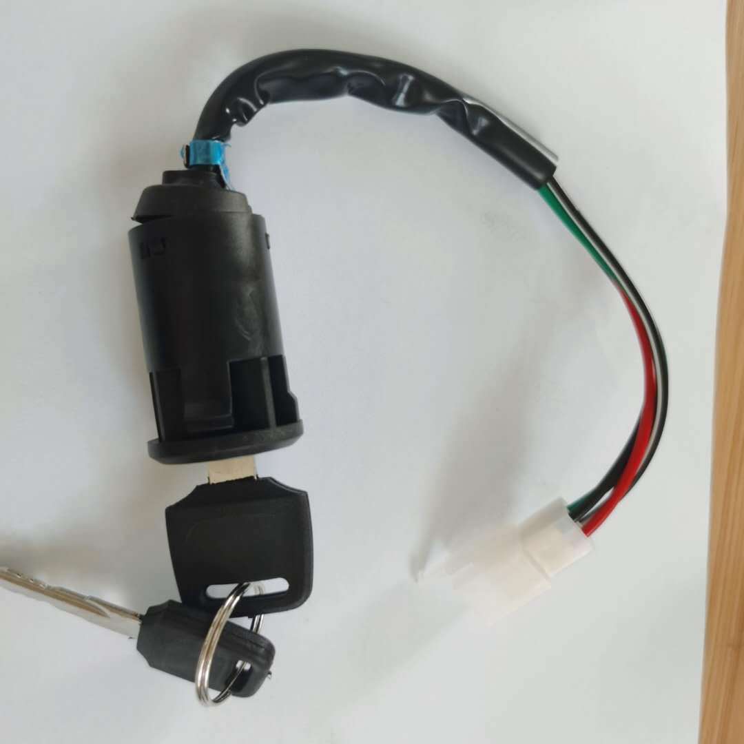 专业出口摩托车三轮车电动车踏板车点火开关CG125/ZJ125电门锁优