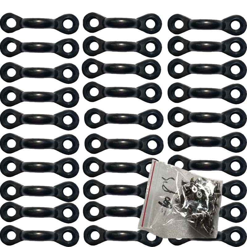 供应sup装备游船皮划艇潜水镜配件尼龙黑色尼龙驼背款 C型扣现货|ms