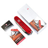 Original Genuine Vi Shi Swiss Army Knife 91mm Computer Master (Red Transparent) 1.7725.t Genuine