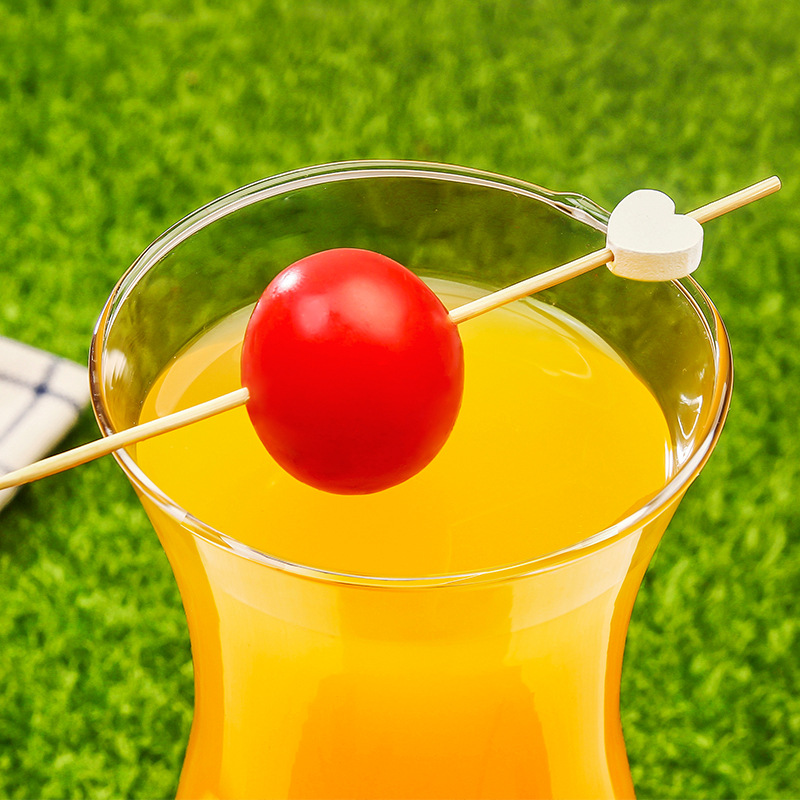 水果签 爱心水果签 一次性水果签