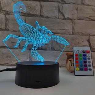 ����ϐ��3DСҹ�� LED�߲��|�����նYƷ3DС̨�� �S��֧��DIY�ɶ�