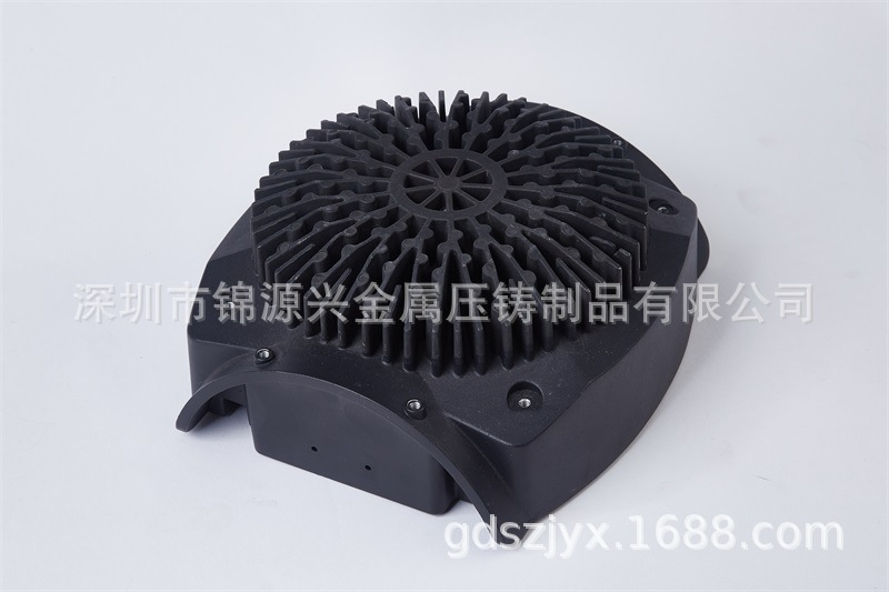 20年压铸模具厂供应LED灯具散热器外壳 阳极氧化 喷漆 户外照明