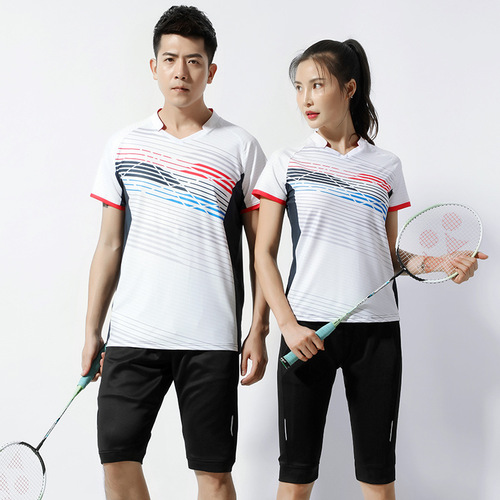 Badminton clothing  table tennis sportswear heat sublimation jersey women summer sportswear set printing volleyball uniform men